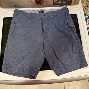 J. Crew Men's Navy Flat Front Shorts